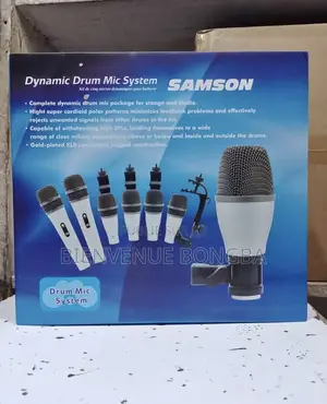 Samson – Système De Microphones Dynamiques Pour Batterie