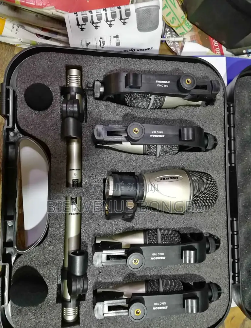 Samson – Système De Microphones Dynamiques Pour Batterie