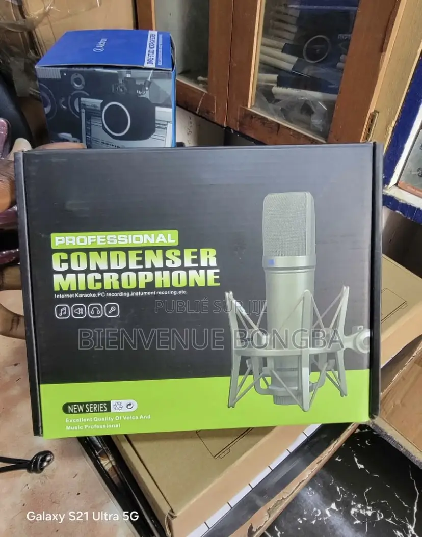 Microphone Condenser Professionnel – Nouvelle Série