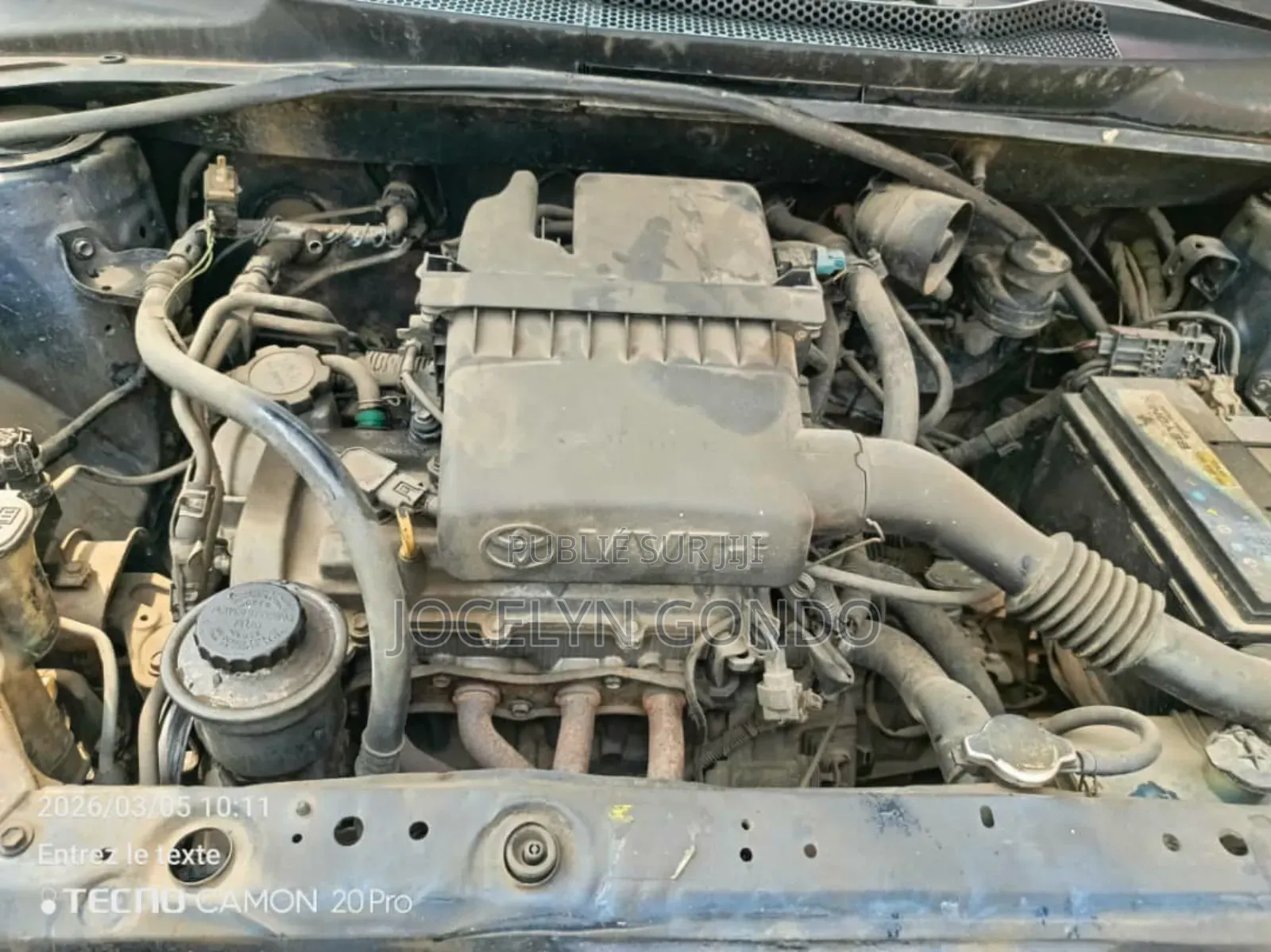 Toyota Yaris 2003 Bleu