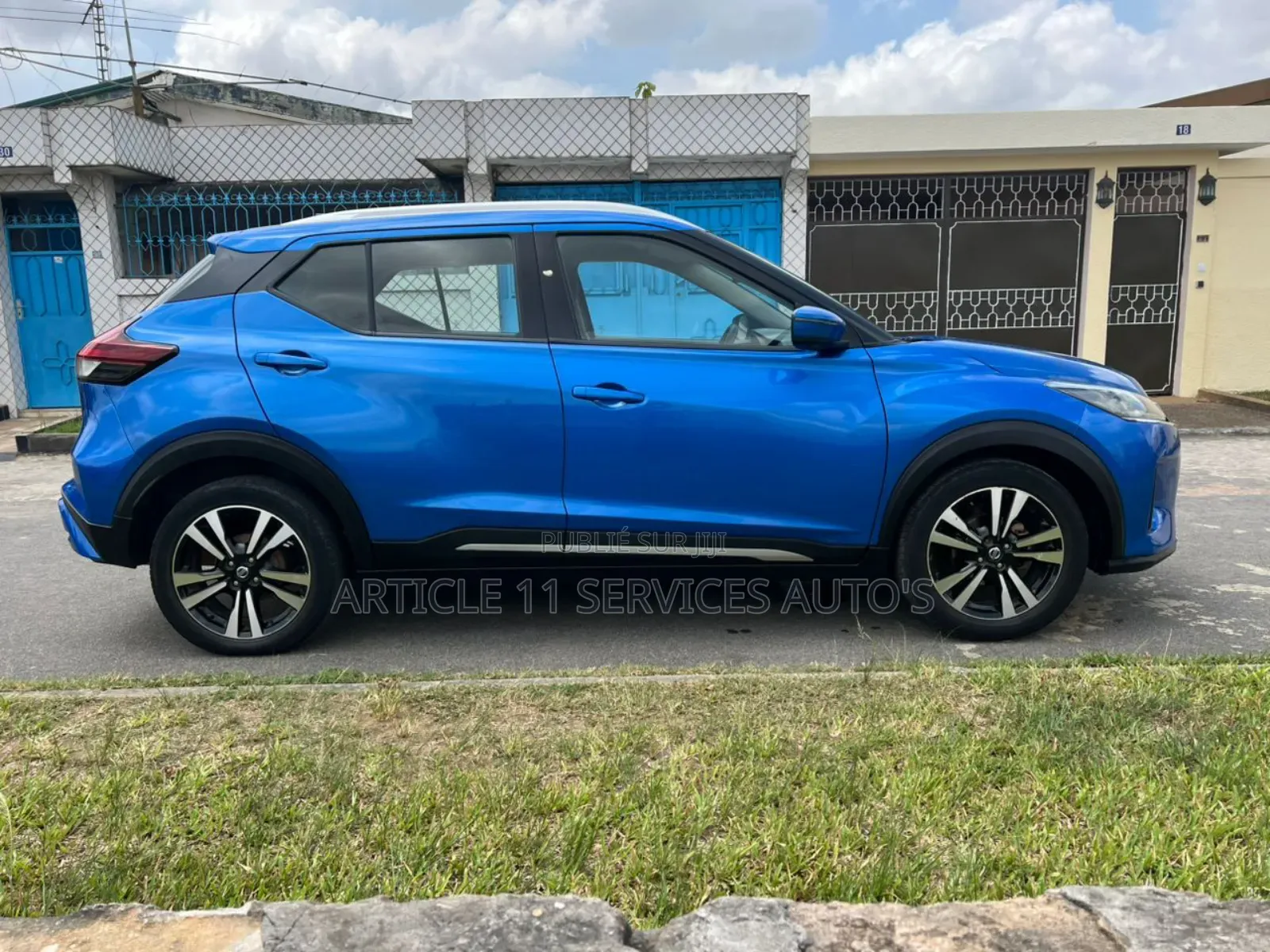 Nissan Kicks 2021 Bleu