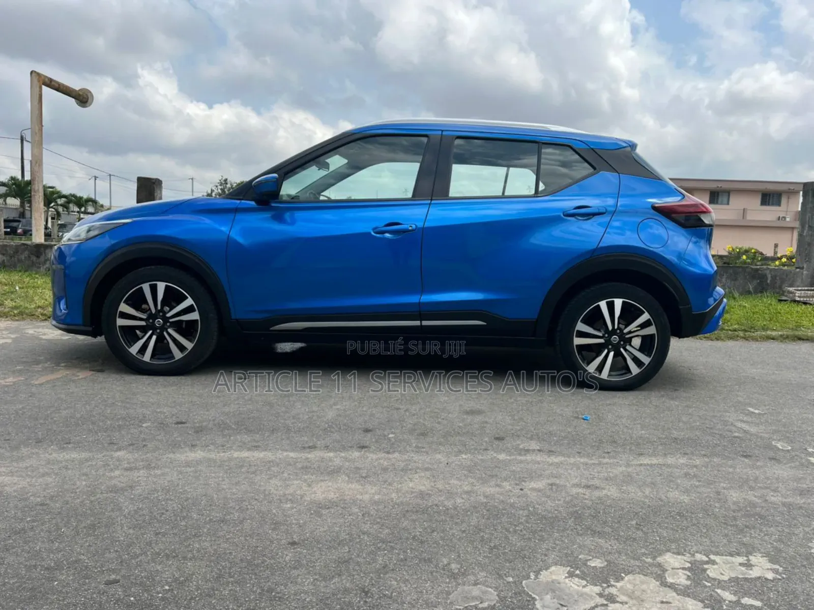 Nissan Kicks 2021 Bleu