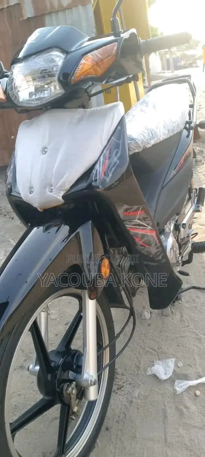 Nouveau Haojue HJ110-A 2020 Noir