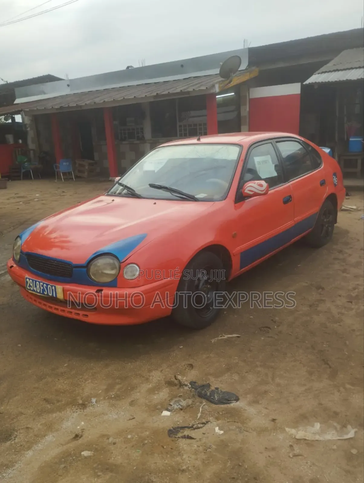 Toyota Corolla 2002 Orange