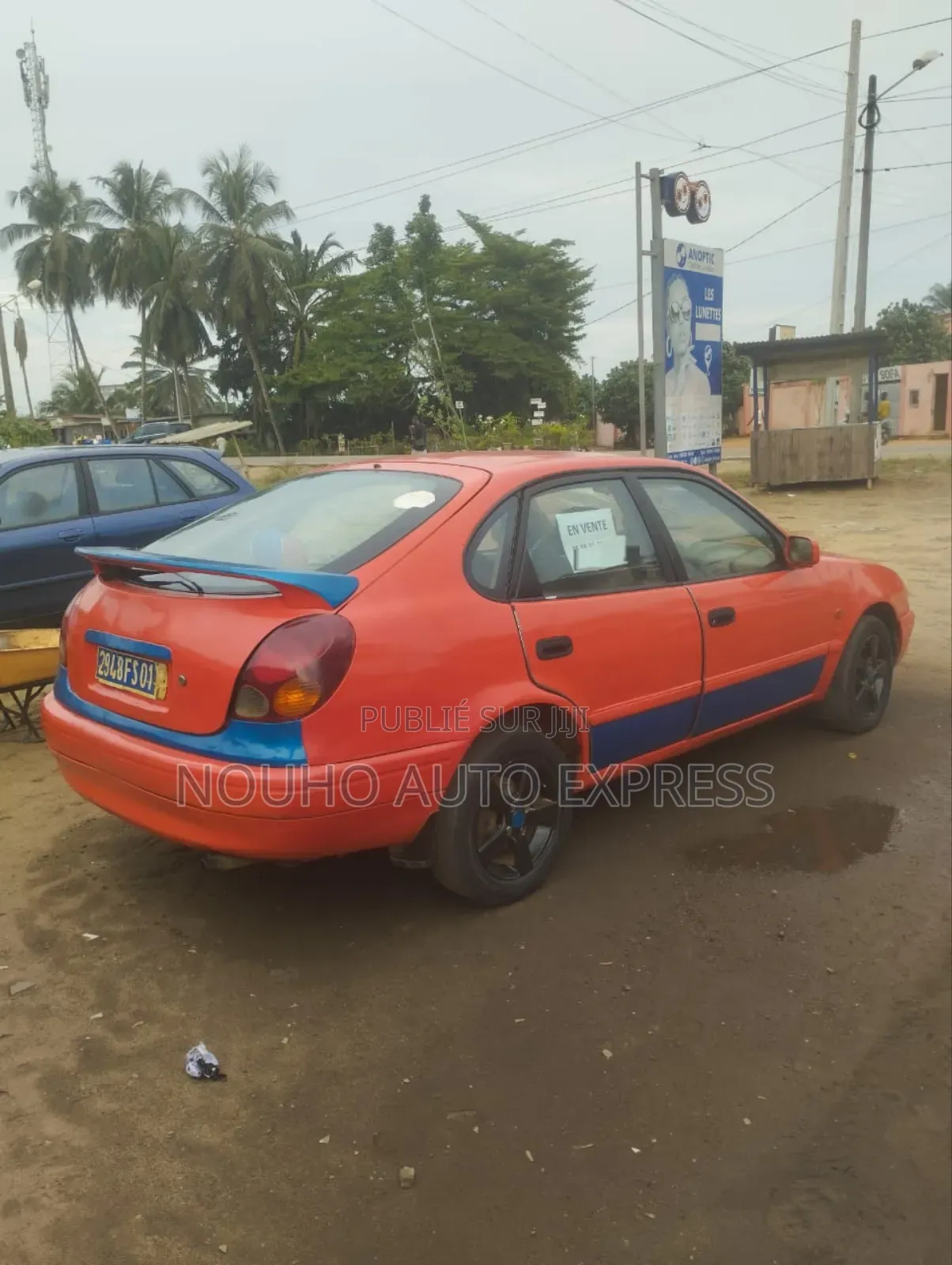 Toyota Corolla 2002 Orange