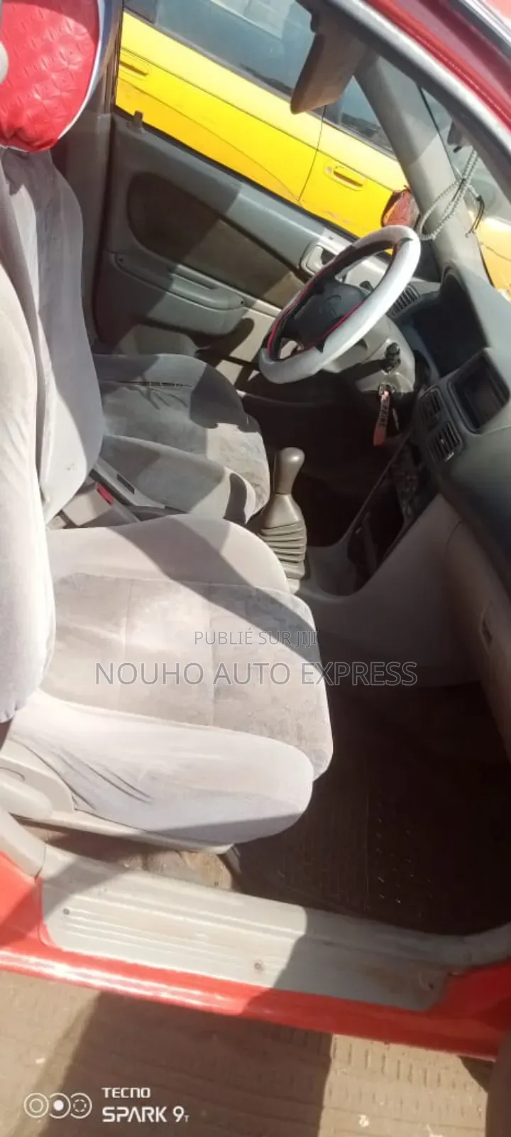 Toyota Corolla 2002 Orange