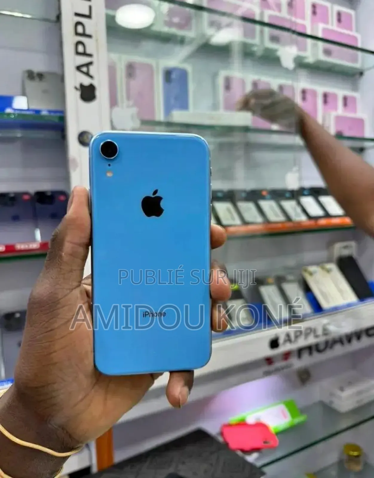 Nouveau Apple iPhone XR 64 GB Argenté