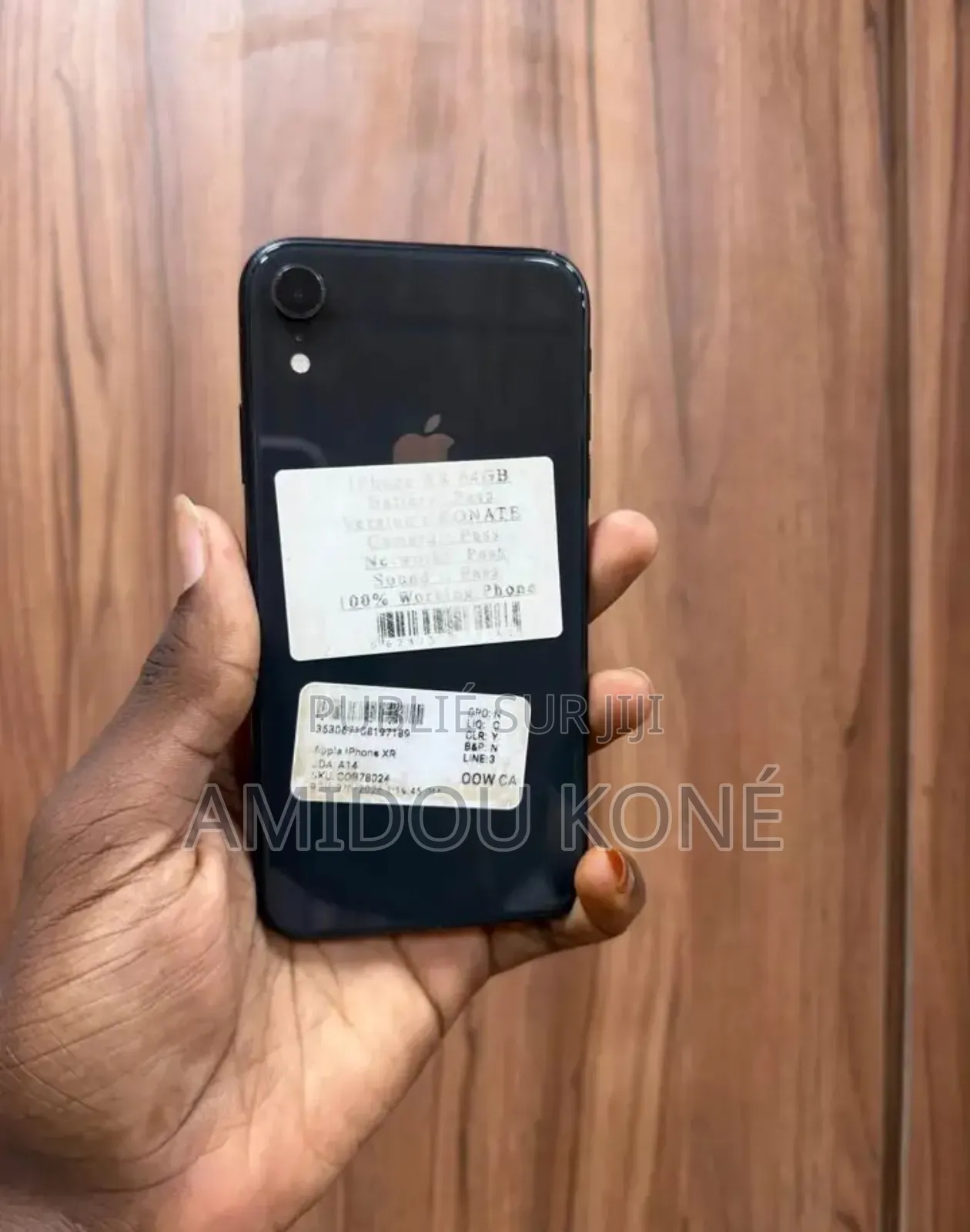 Nouveau Apple iPhone XR 64 GB Argenté