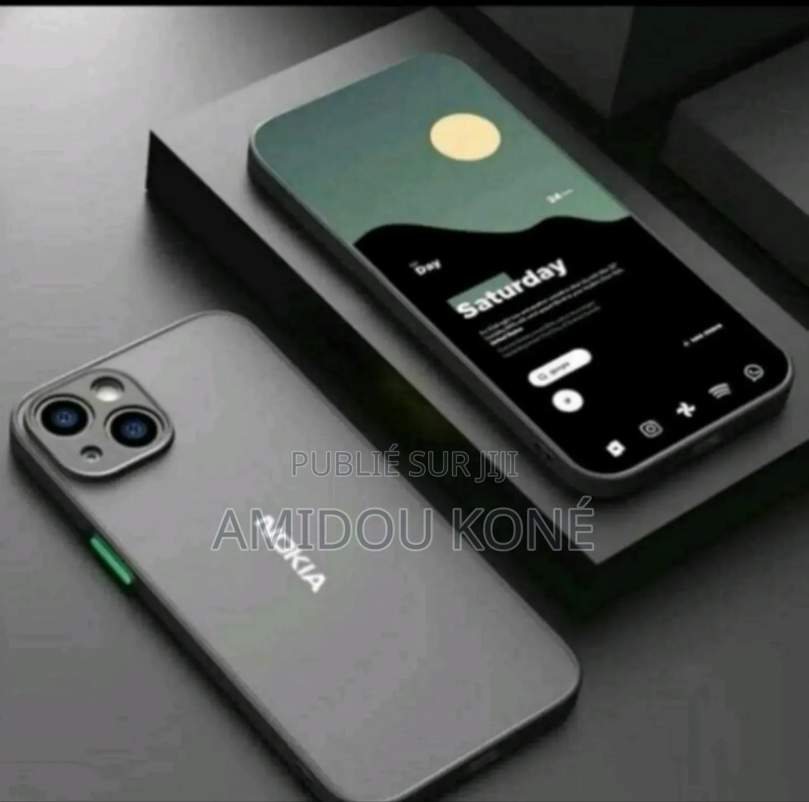 Nouveau Nokia 105 Argenté