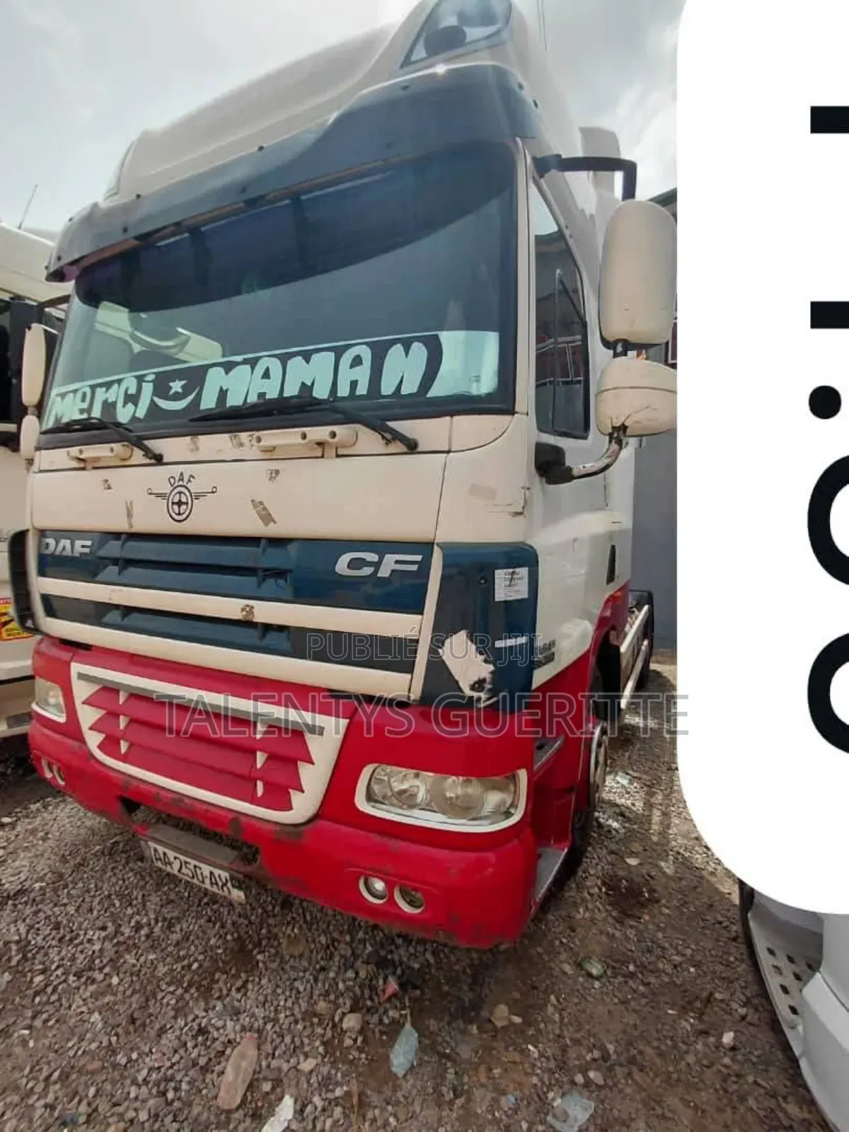 Tracteur Daf Cf 1 Pont