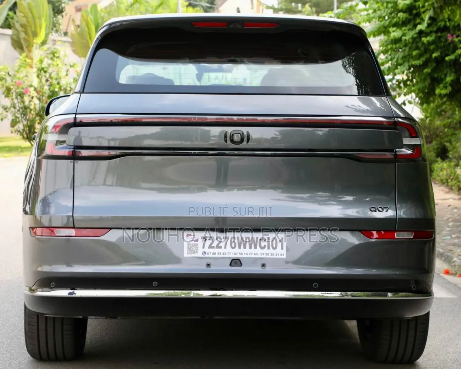 Nouveau Changan X7 Plus 2025 Gris