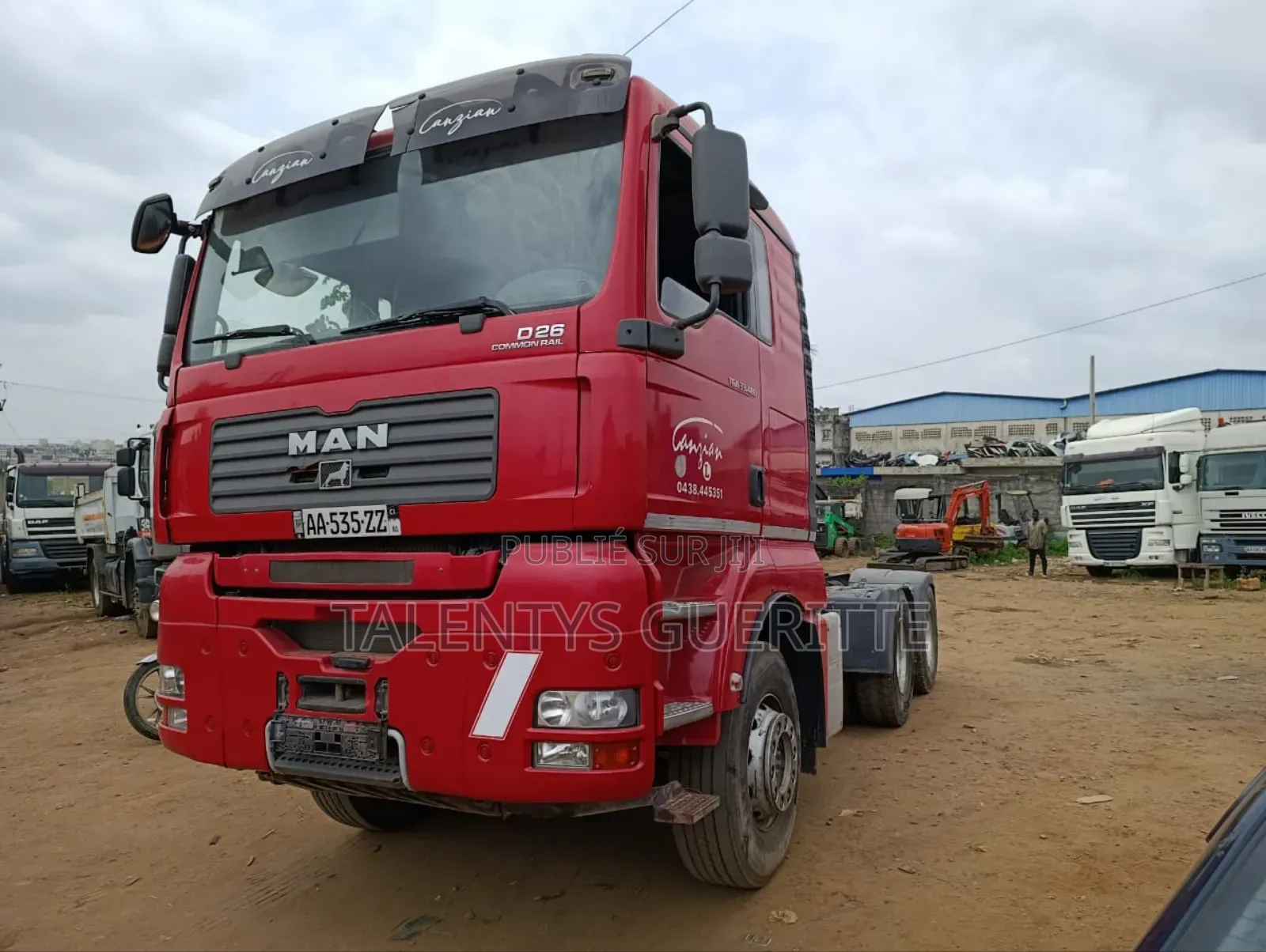 Tracteur Man 2 Ponts Originaux