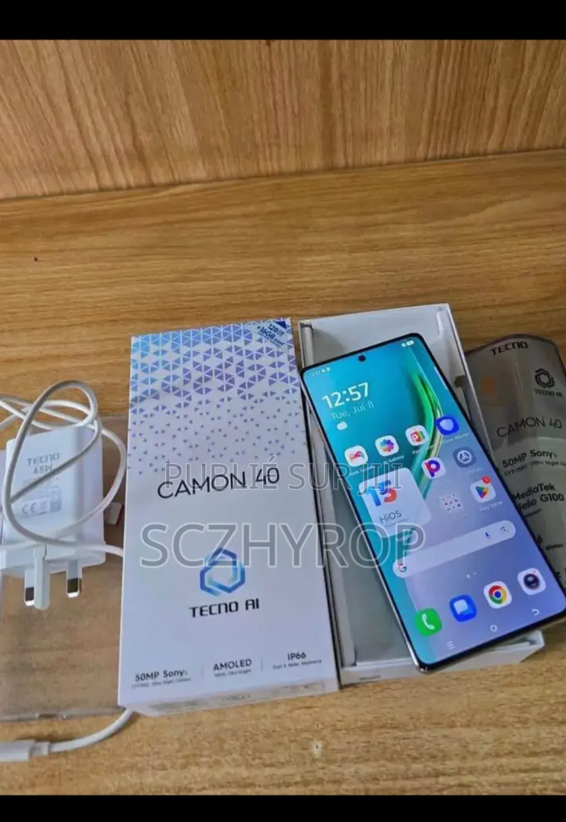 Nouveau Tecno Camon 40 256 GB Autre