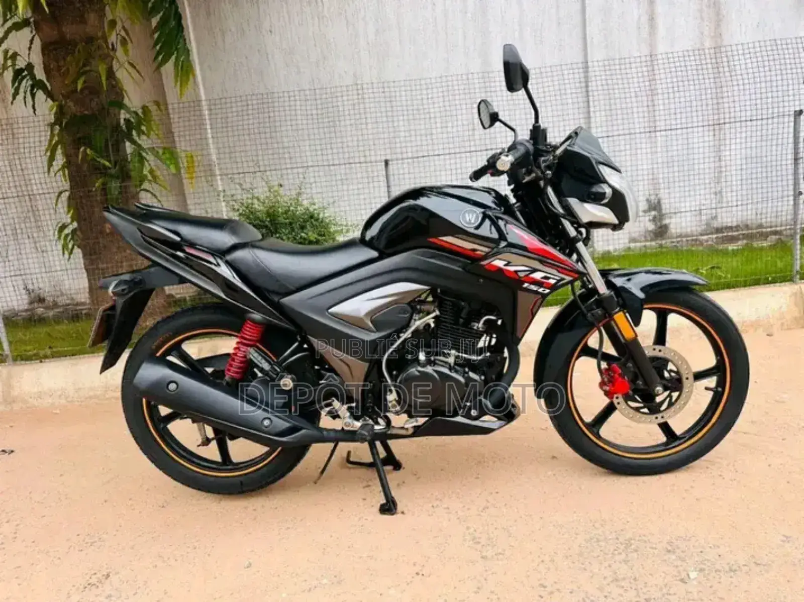 Nouveau Haojue KA150 2022 Noir