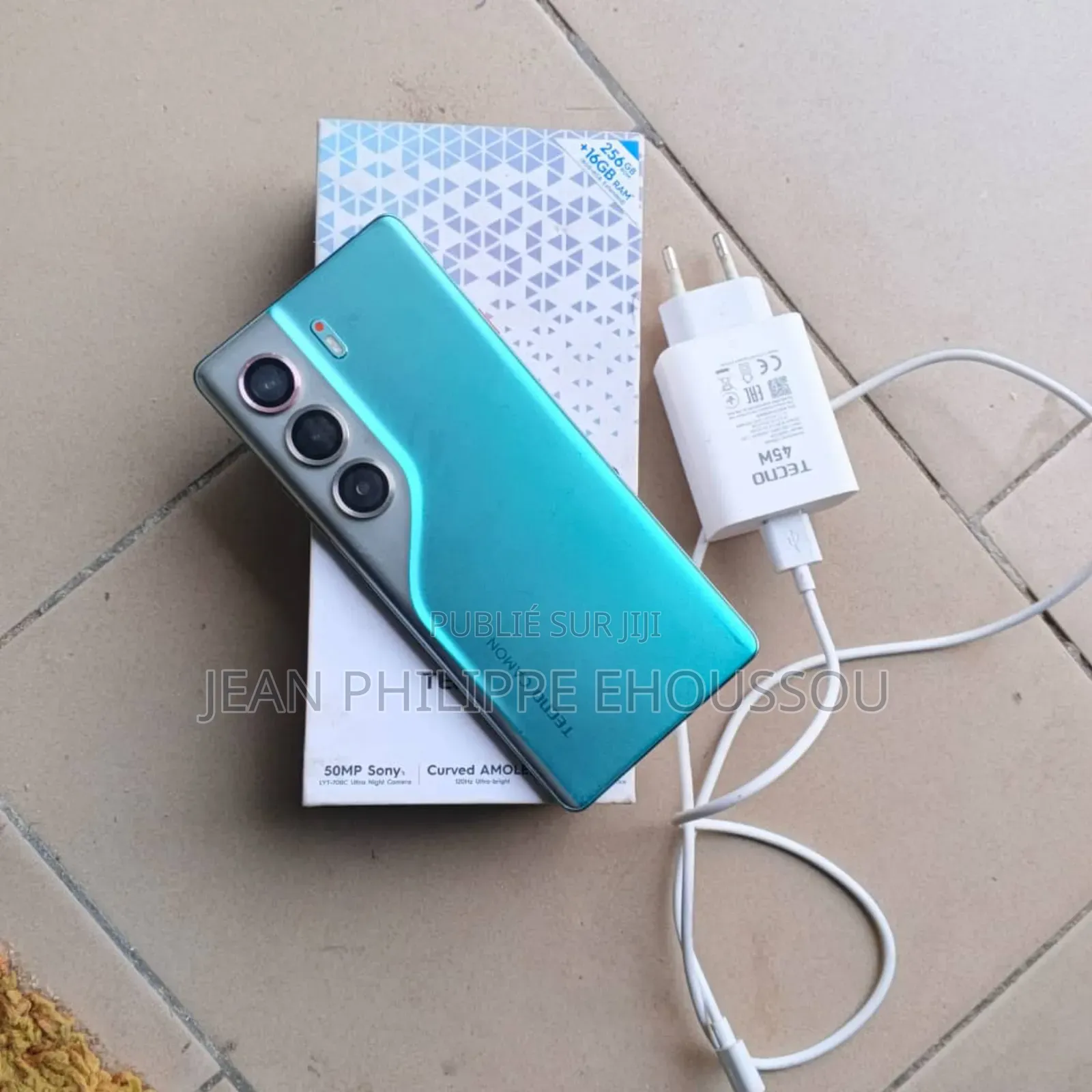 Tecno Camon 40 256 GB Bleu
