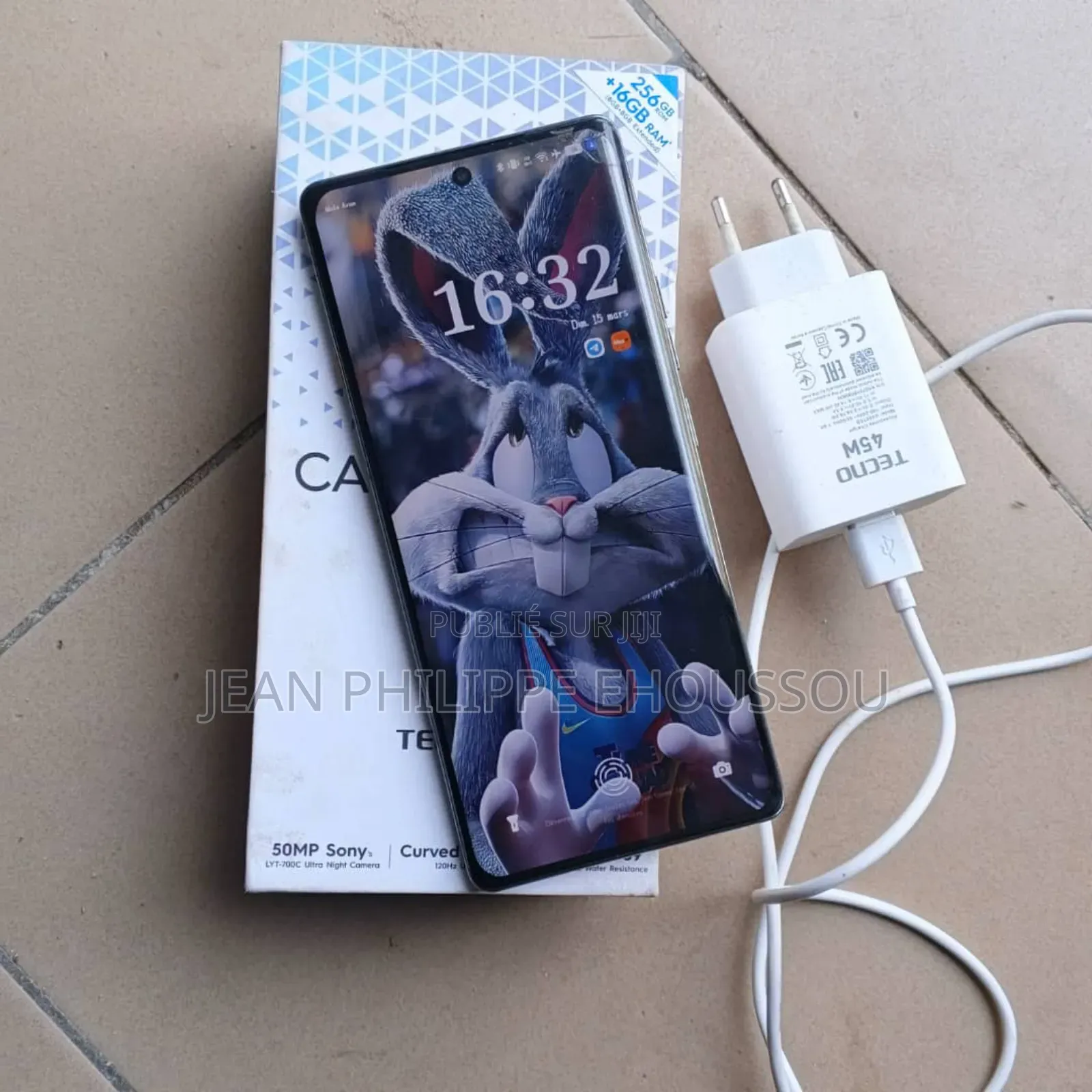 Tecno Camon 40 256 GB Bleu