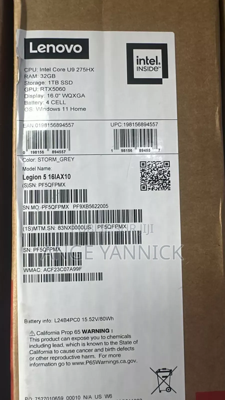 Nouveau Dell Latitude 5300 8GB Intel Core i5 SSD 512GB