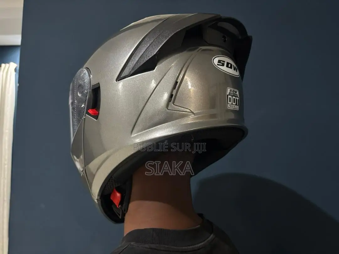 Casque De Moto Modulable
