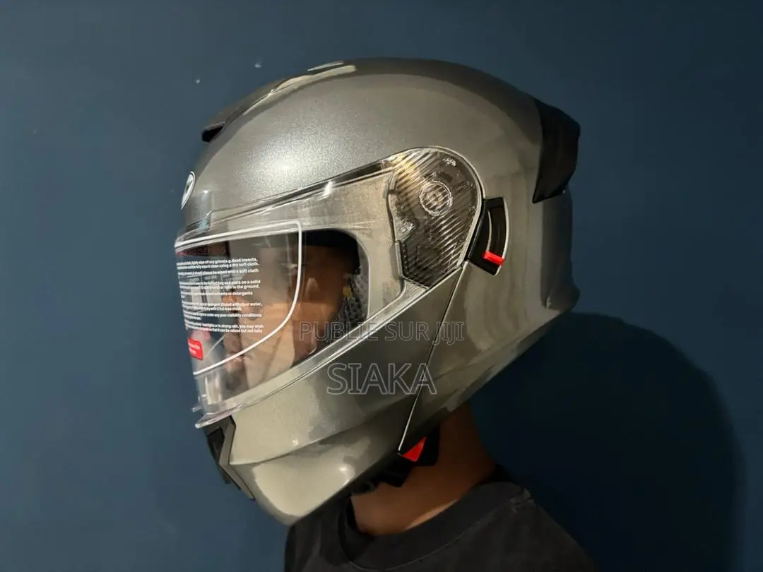 Casque De Moto Modulable