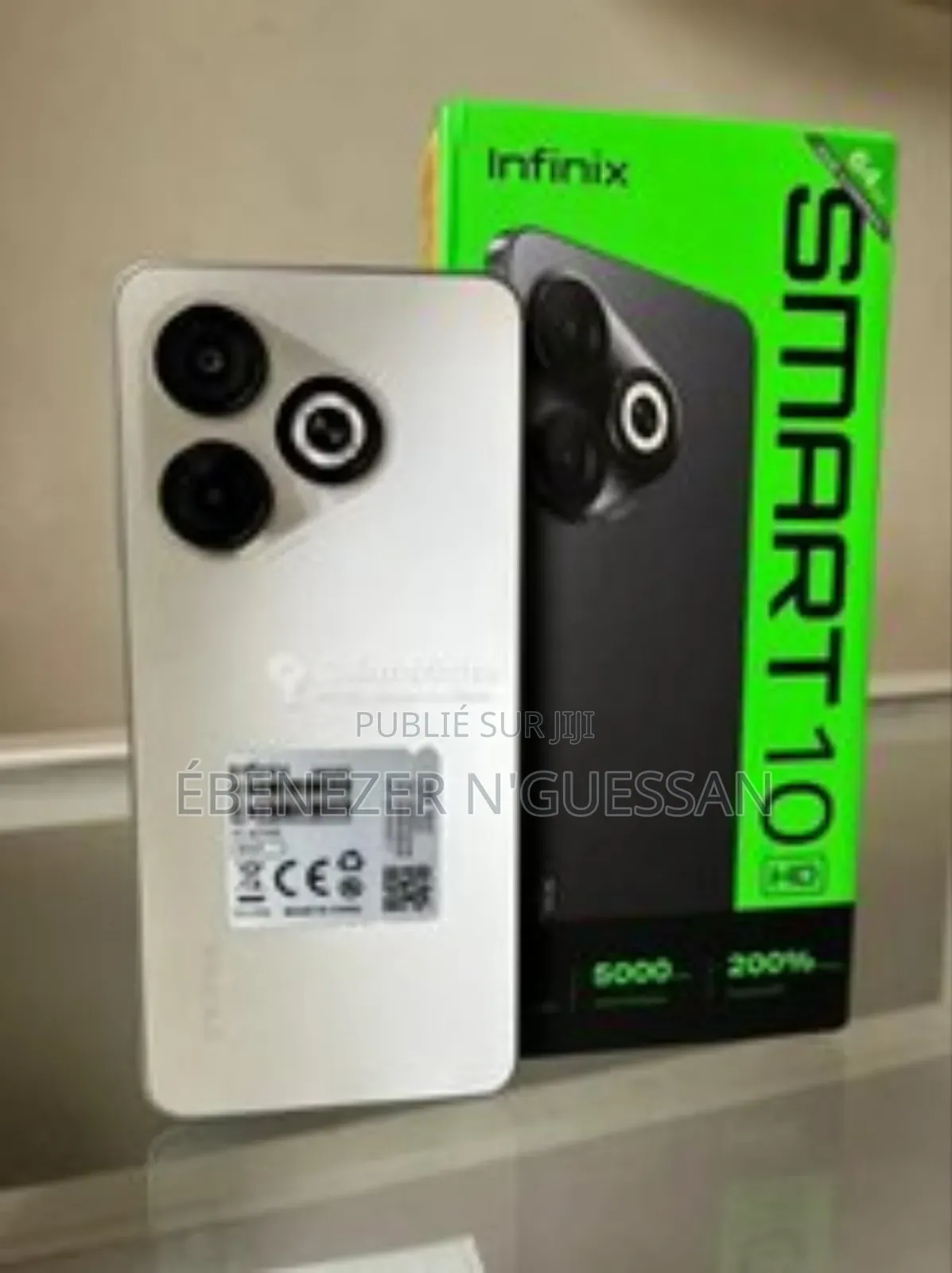 Infinix Smart 10 HD 64 GB Gris