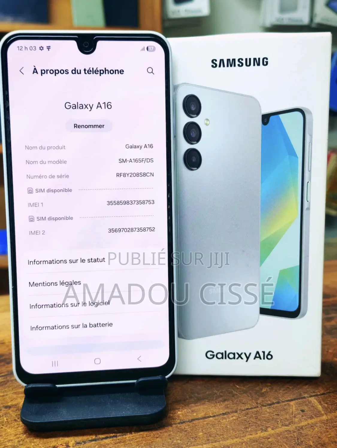 Nouveau Samsung Galaxy A16 256 GB Autre