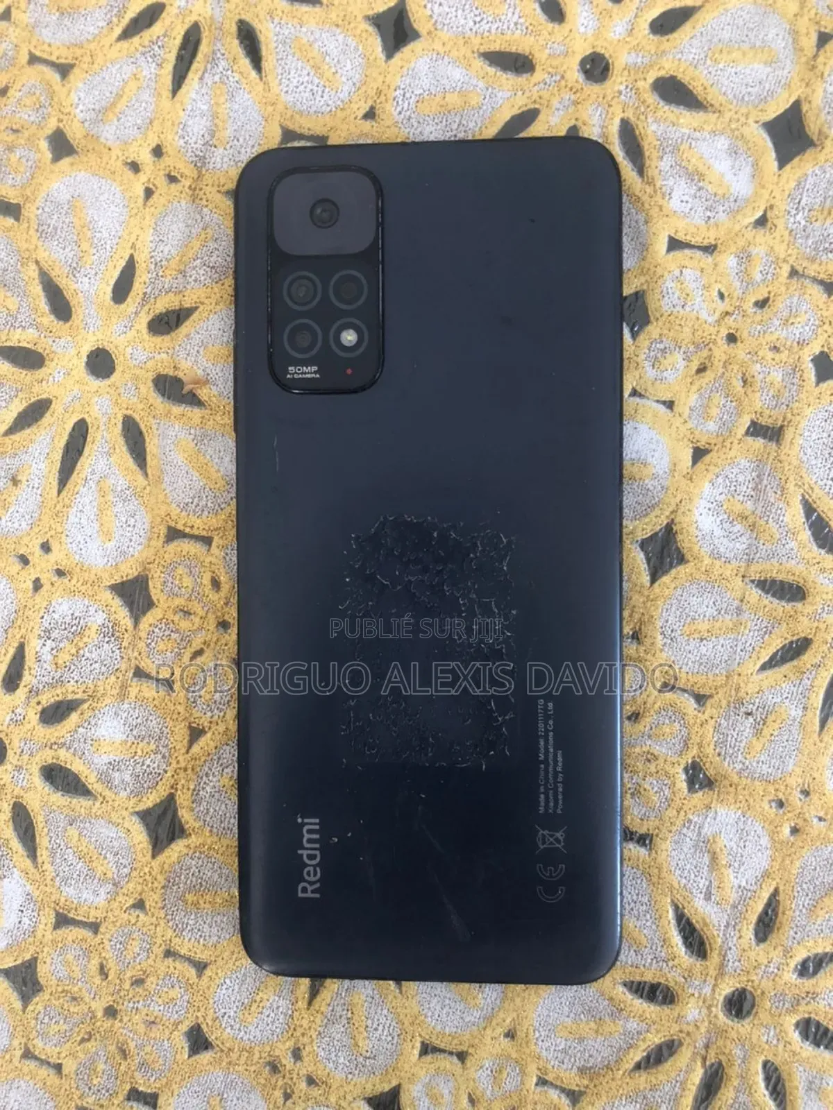 Xiaomi Redmi Note 11 128 GB Noir