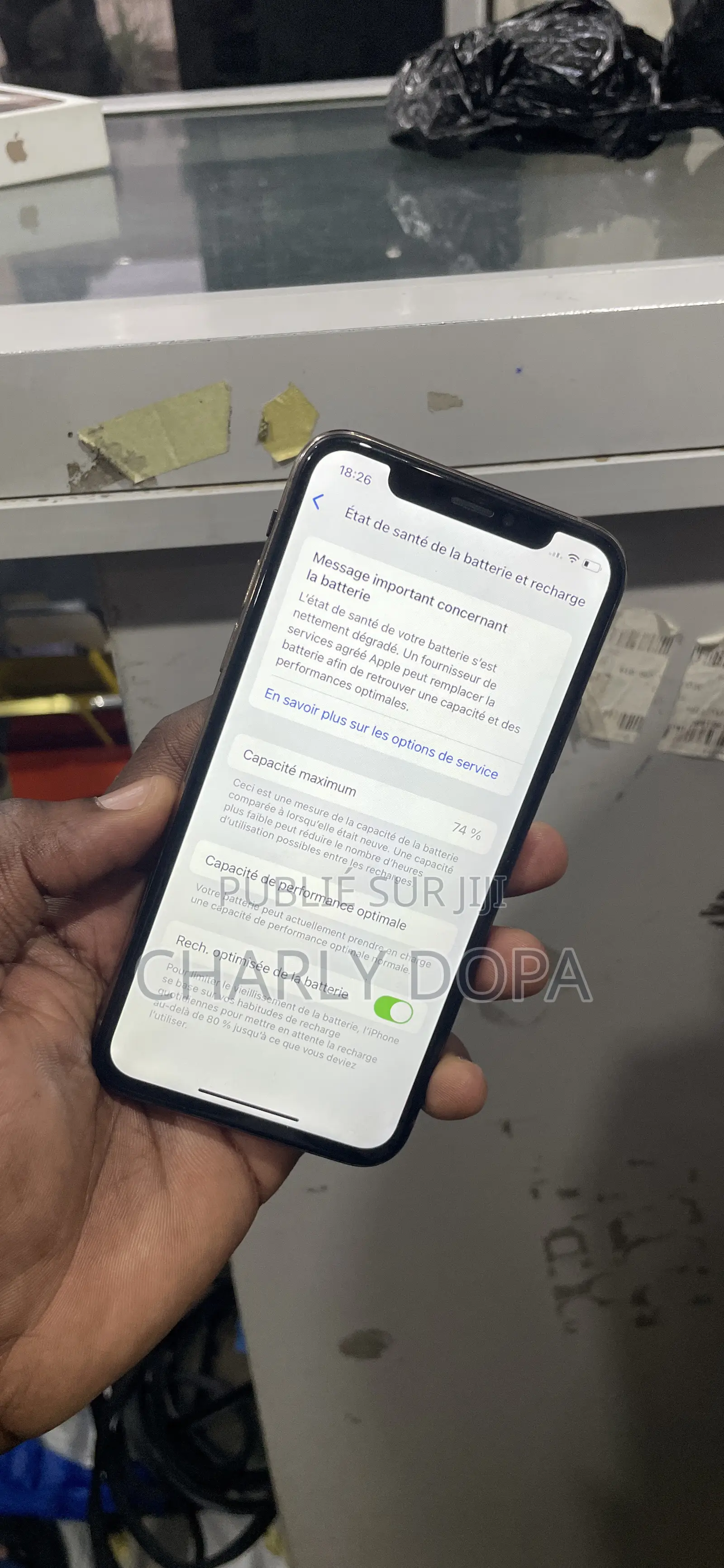 Apple iPhone XS 64 GB Doré