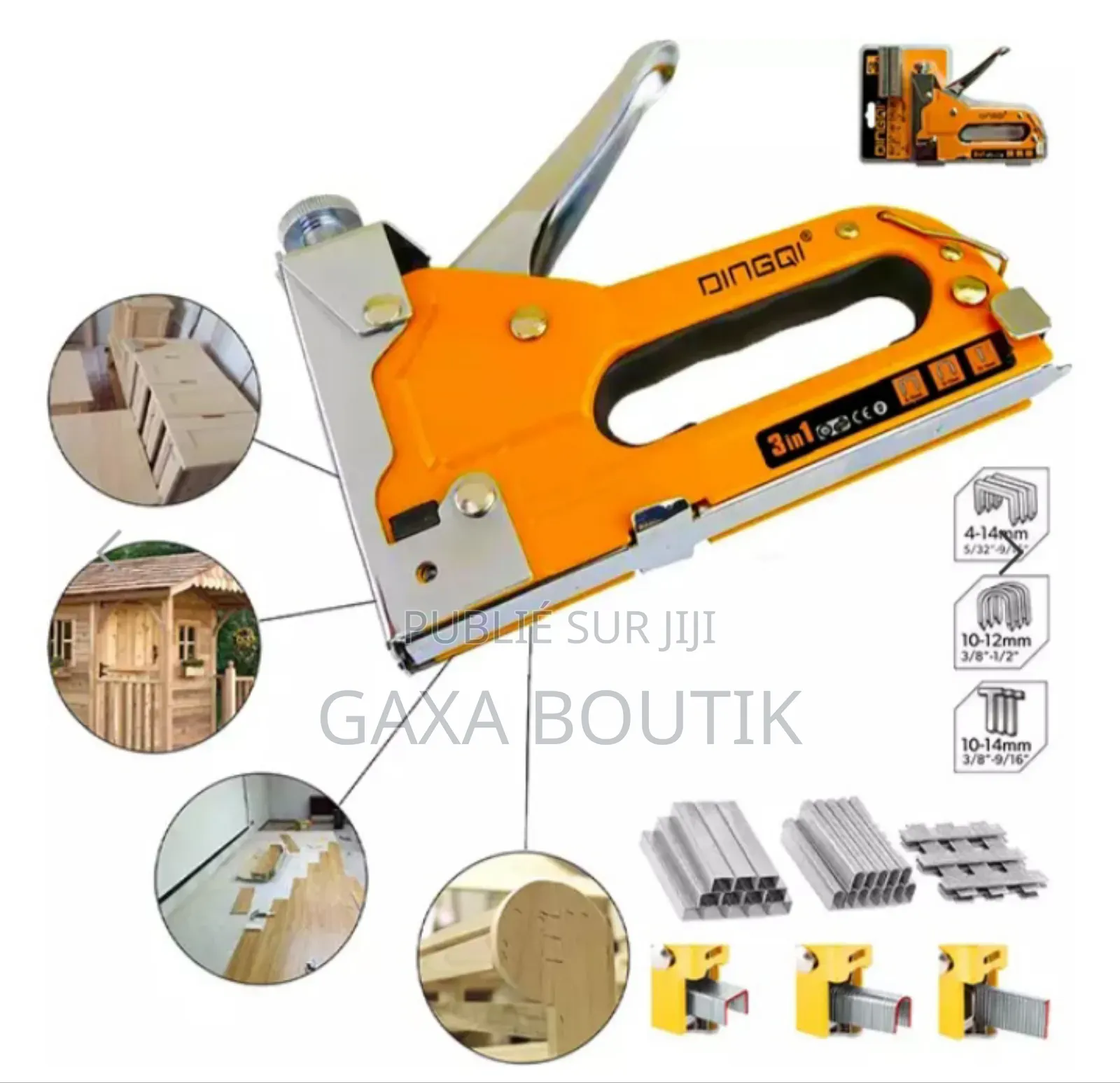 Agrafeuse Manuelle Compacte Pour Agrafer, Tapisser