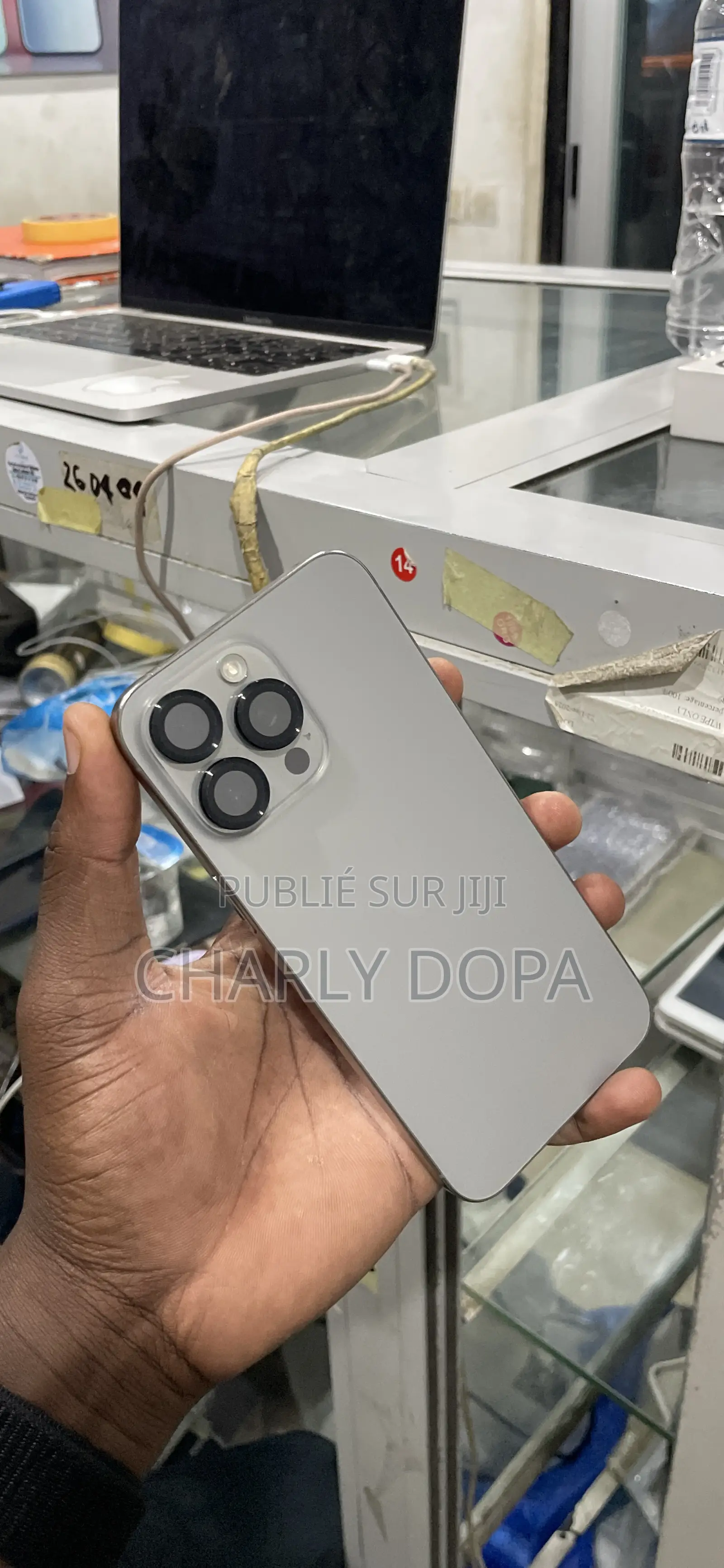 Apple iPhone 15 Pro Max 256 GB Argenté