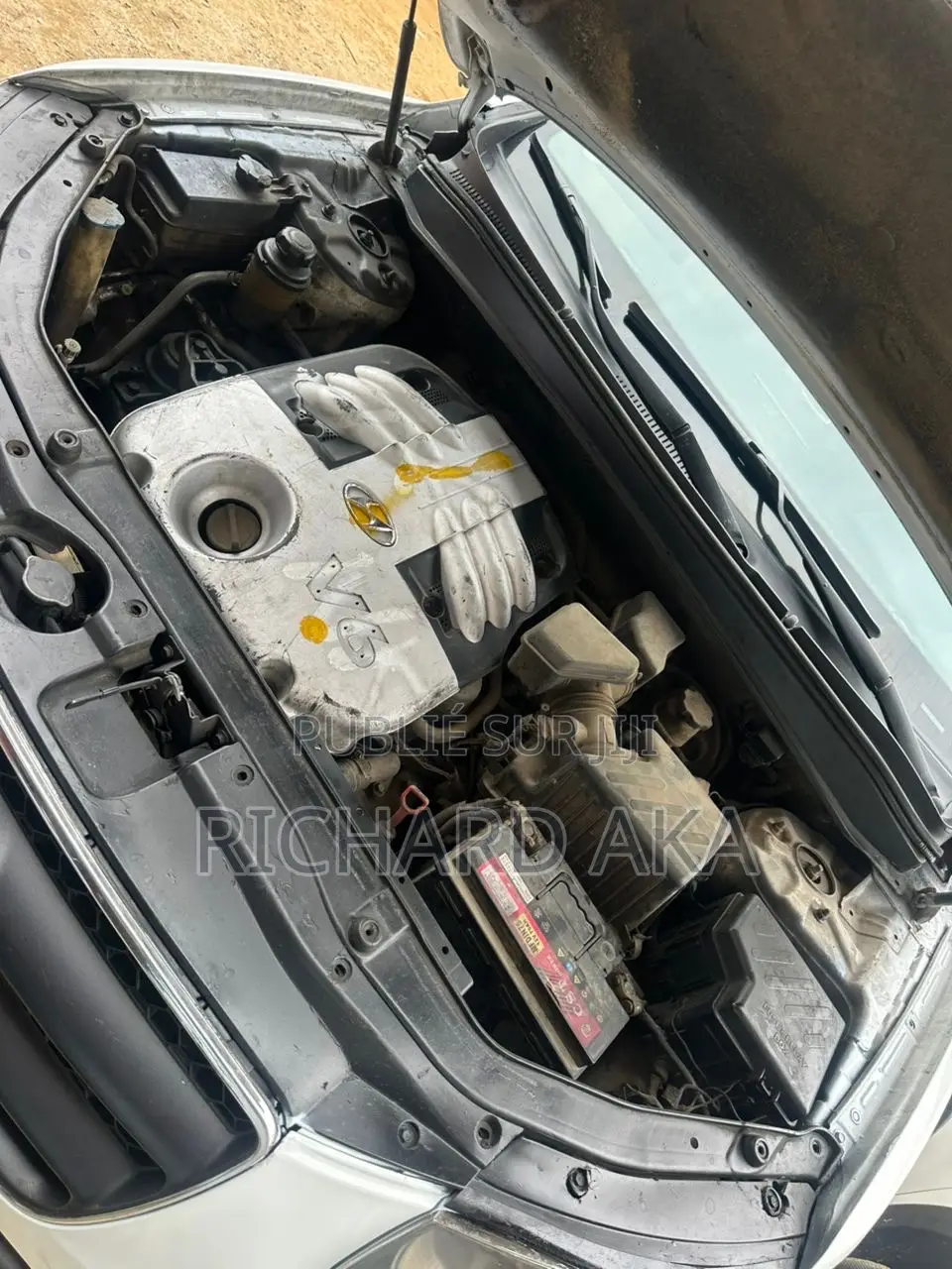 Hyundai Santa Fe 2.7 V6 2009 Noir