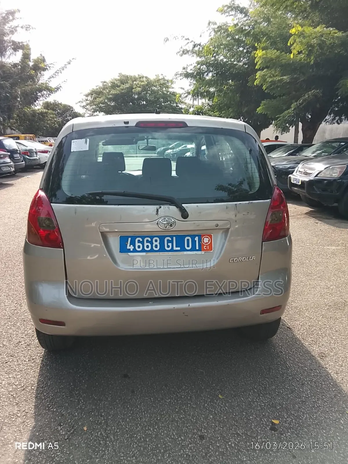 Toyota Corolla 2003 Gris