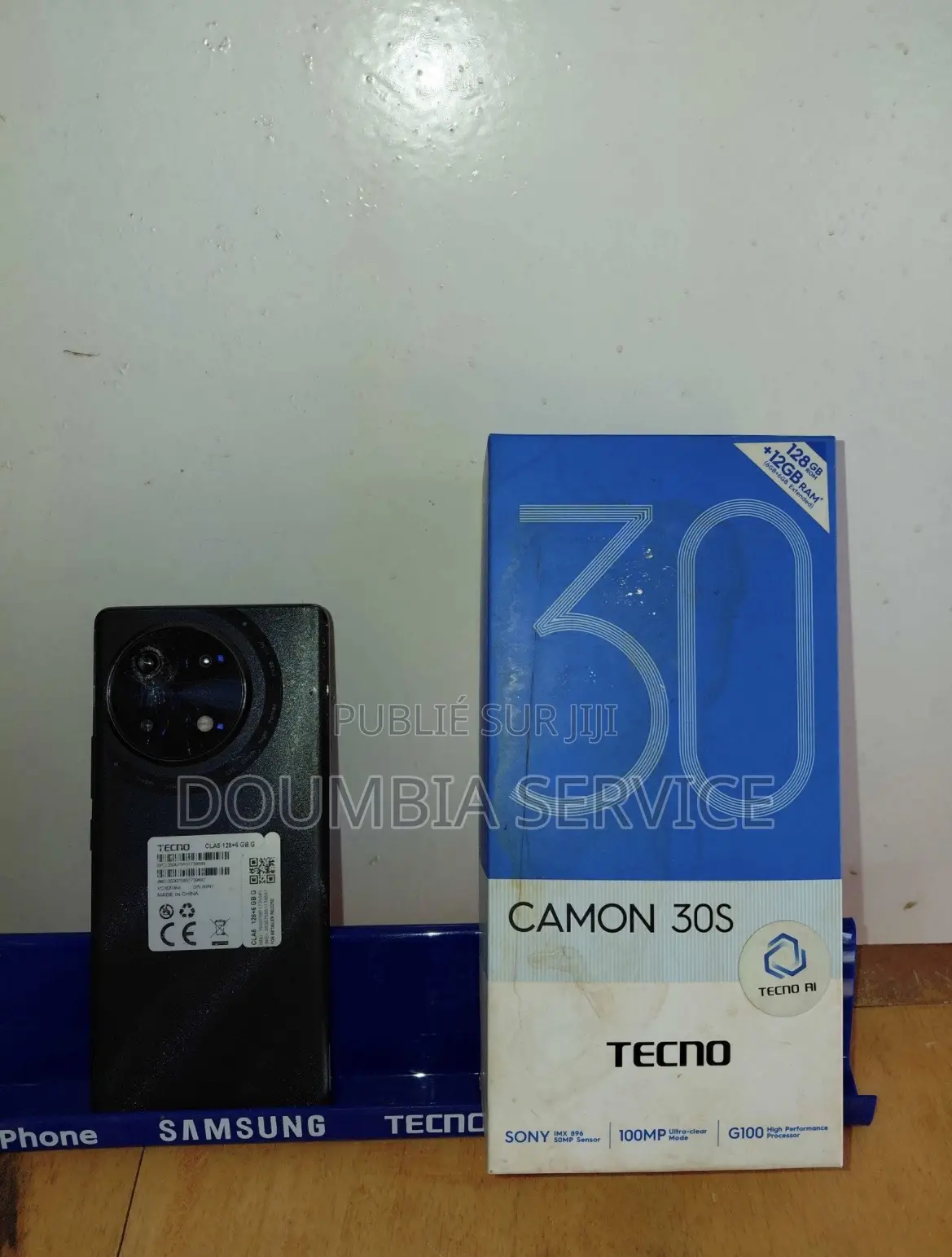 Nouveau Tecno Camon 30 256 GB Noir