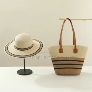 Ensemble Sac Et Chapeau D'été,Vendu Uniquement en Gros
