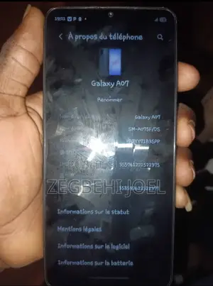 Samsung Galaxy A07 128 GB Noir