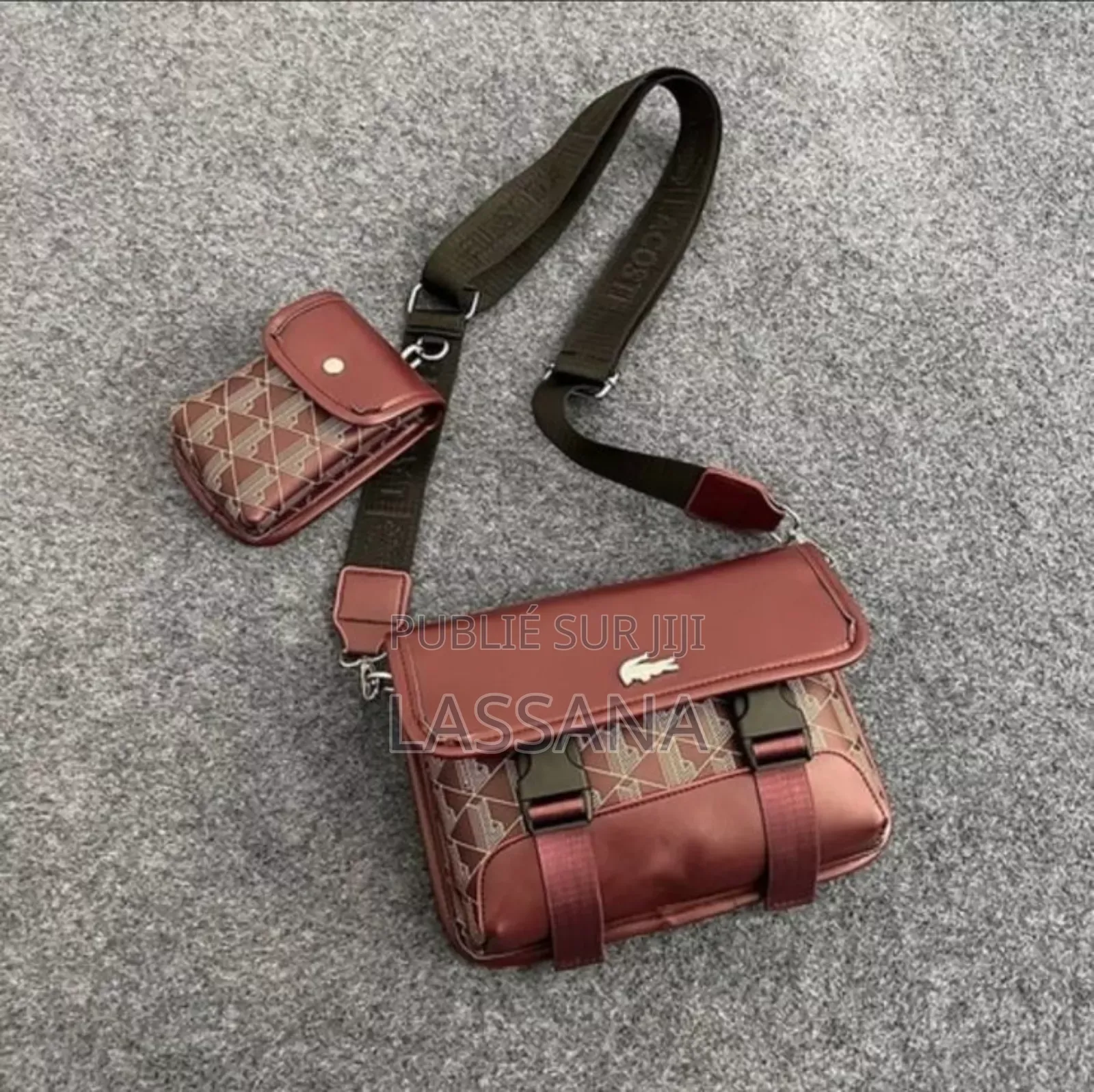 Sacoche Lacoste Et Trousse