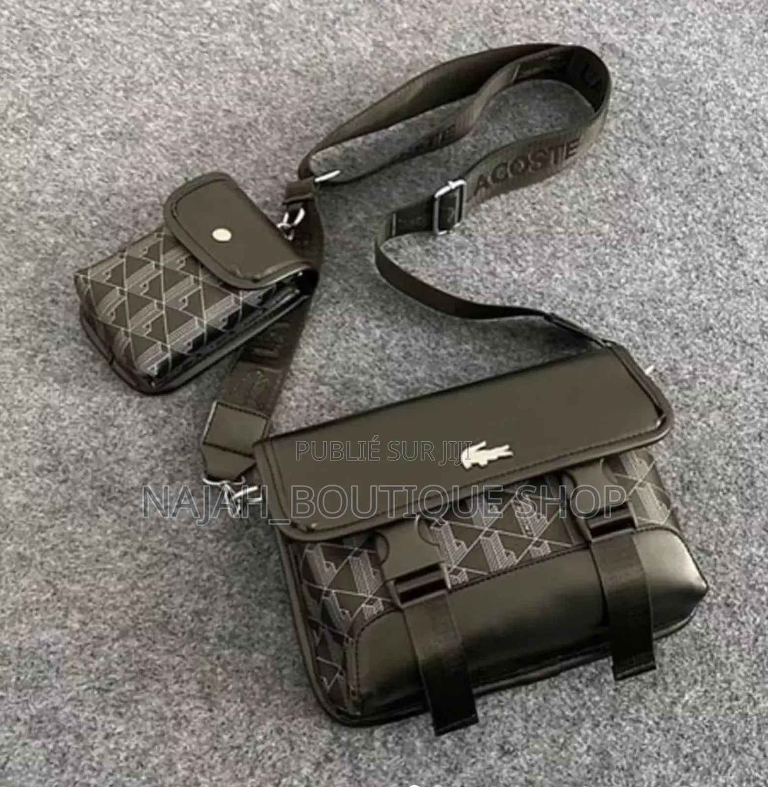 Sacoche Lacoste Et Trousse