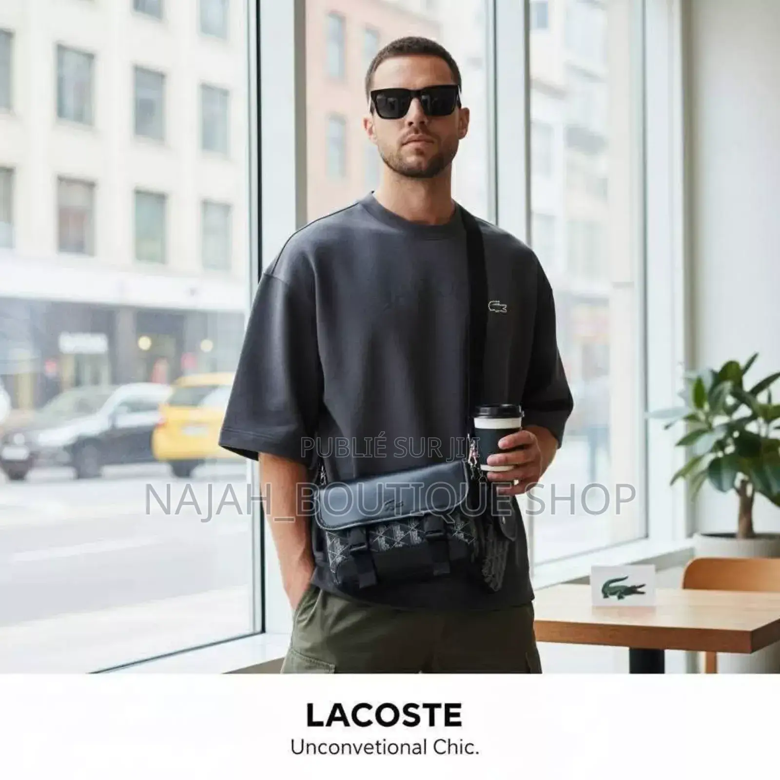 Sacoche Lacoste Et Trousse