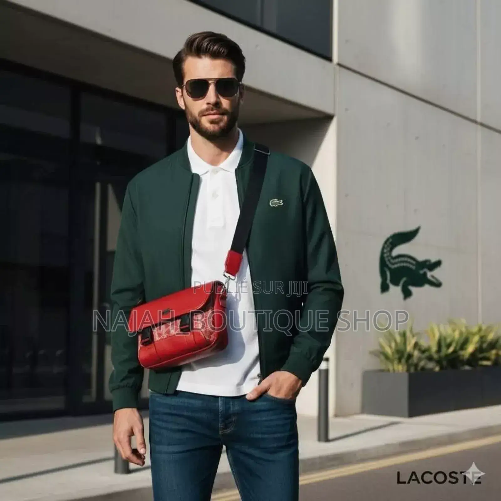 Sacoche Lacoste Et Trousse
