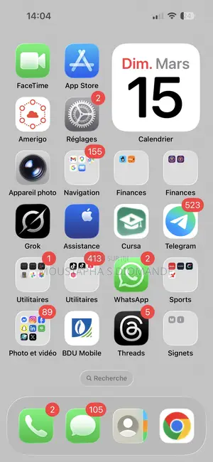 Nouveau Apple iPhone 14 Pro 128 GB Or rose