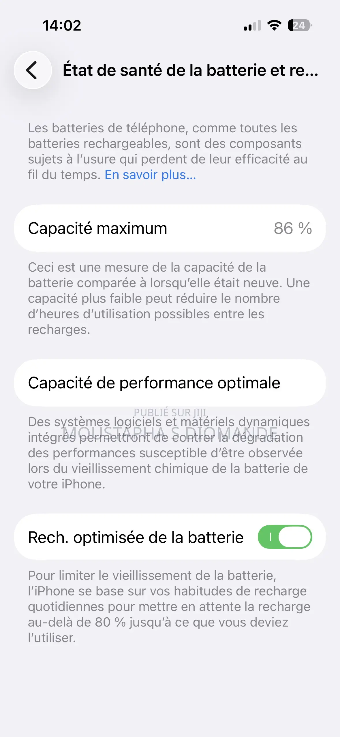 Nouveau Apple iPhone 14 Pro 128 GB Or rose