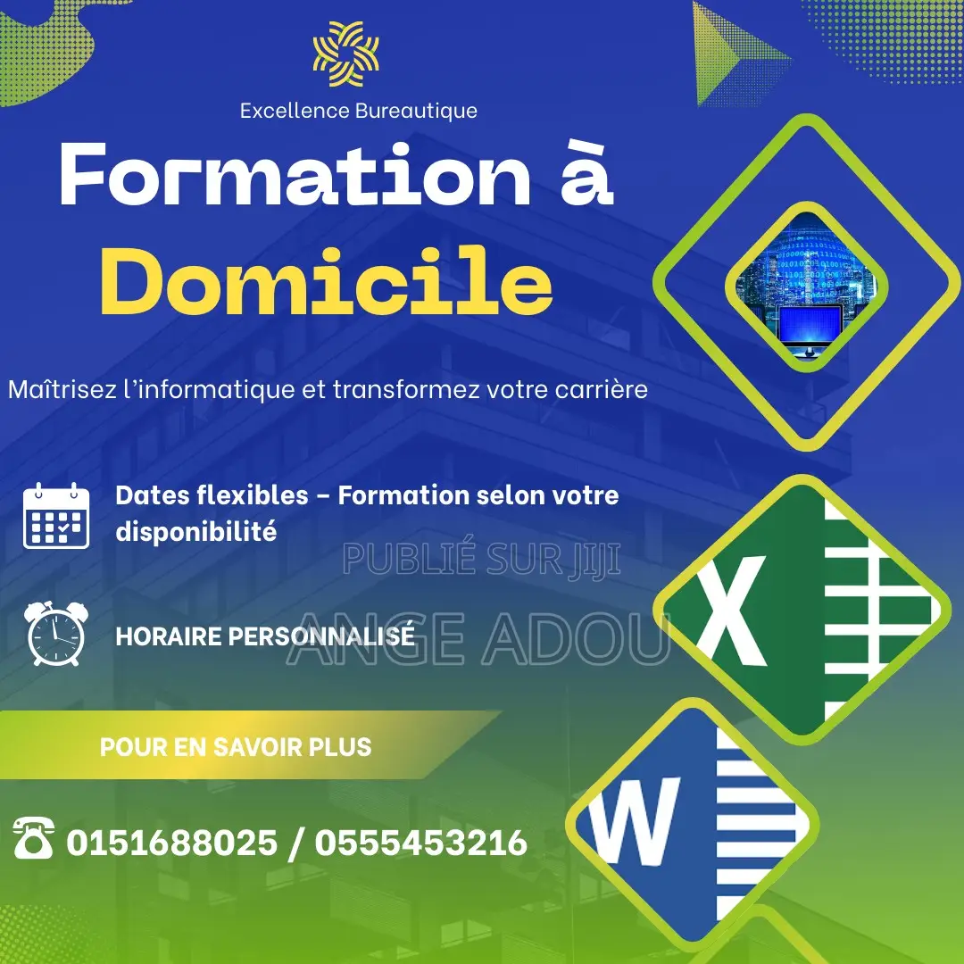 Maîtrisez Word Excel – Formation Pratique - Théorie À Domicile
