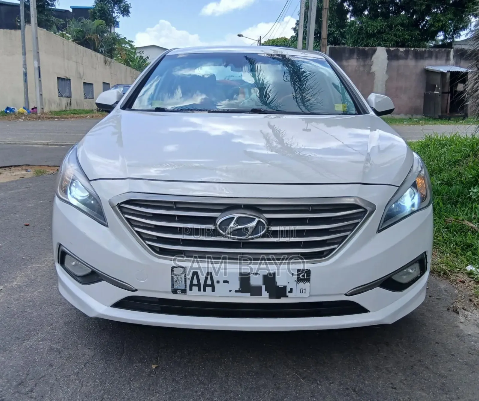 Hyundai Sonata 2017 Blanc