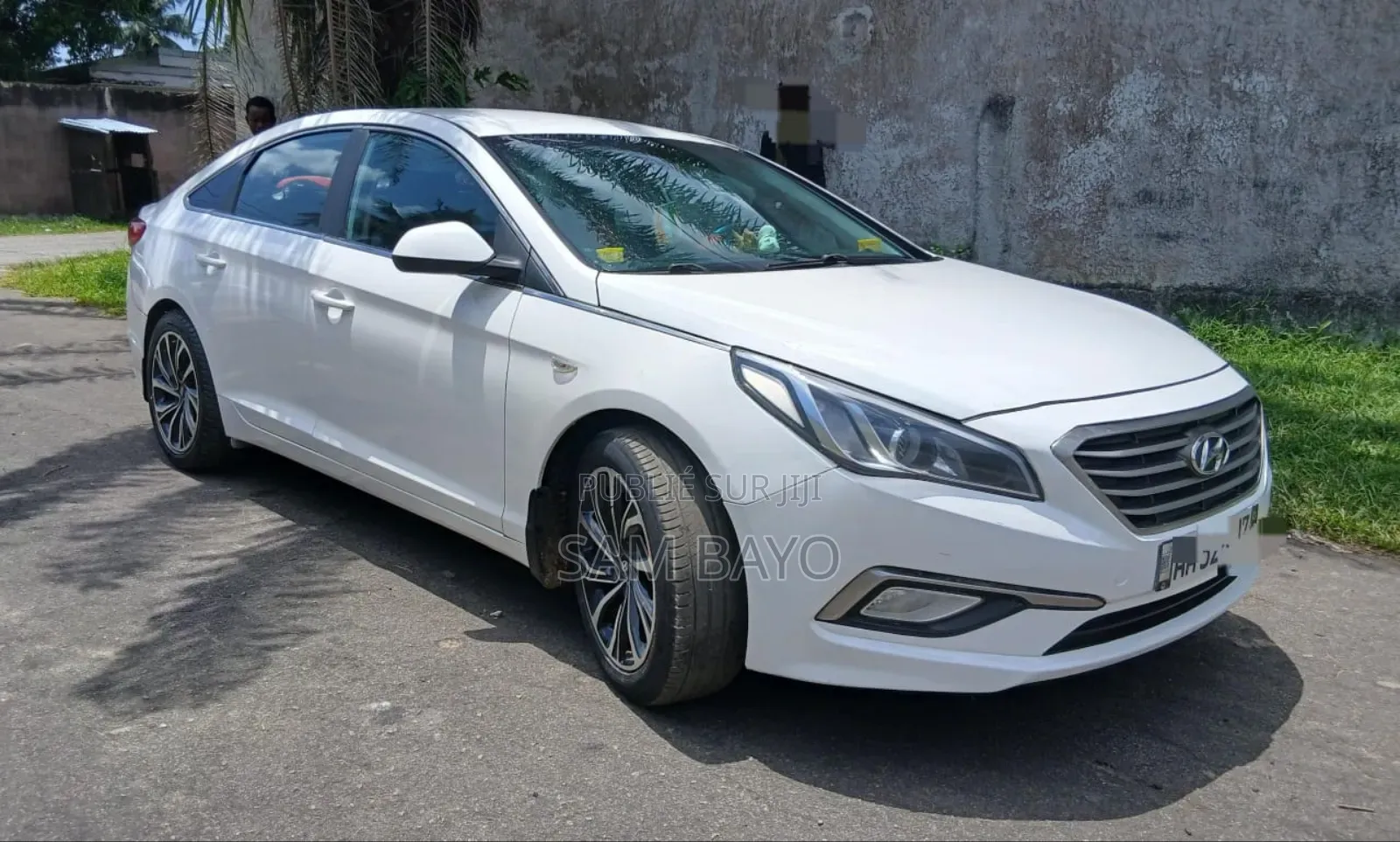 Hyundai Sonata 2017 Blanc