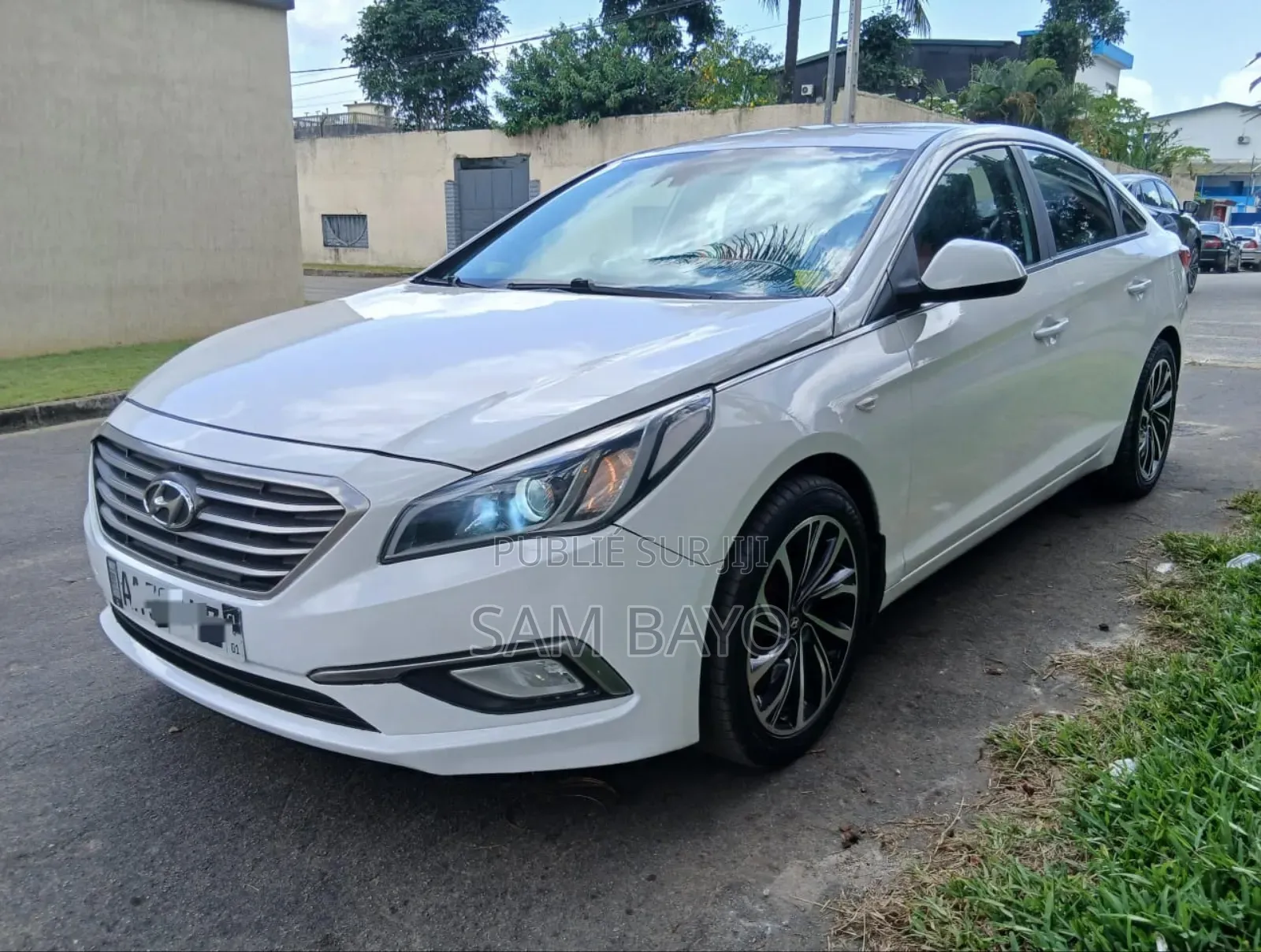 Hyundai Sonata 2017 Blanc