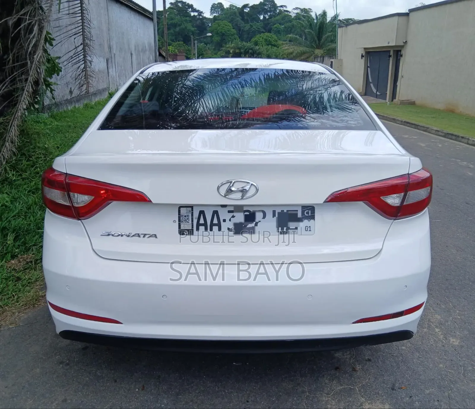 Hyundai Sonata 2017 Blanc