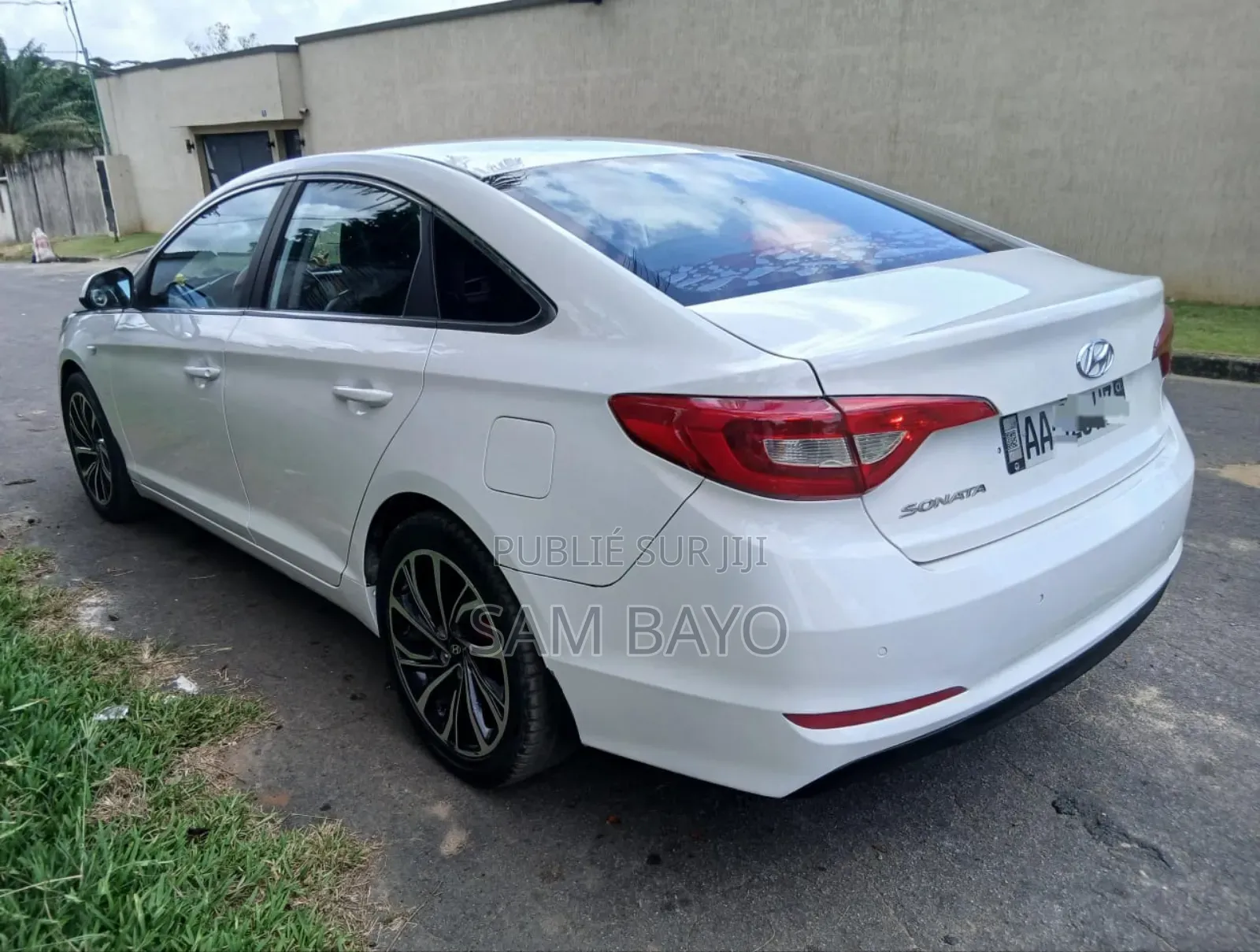 Hyundai Sonata 2017 Blanc