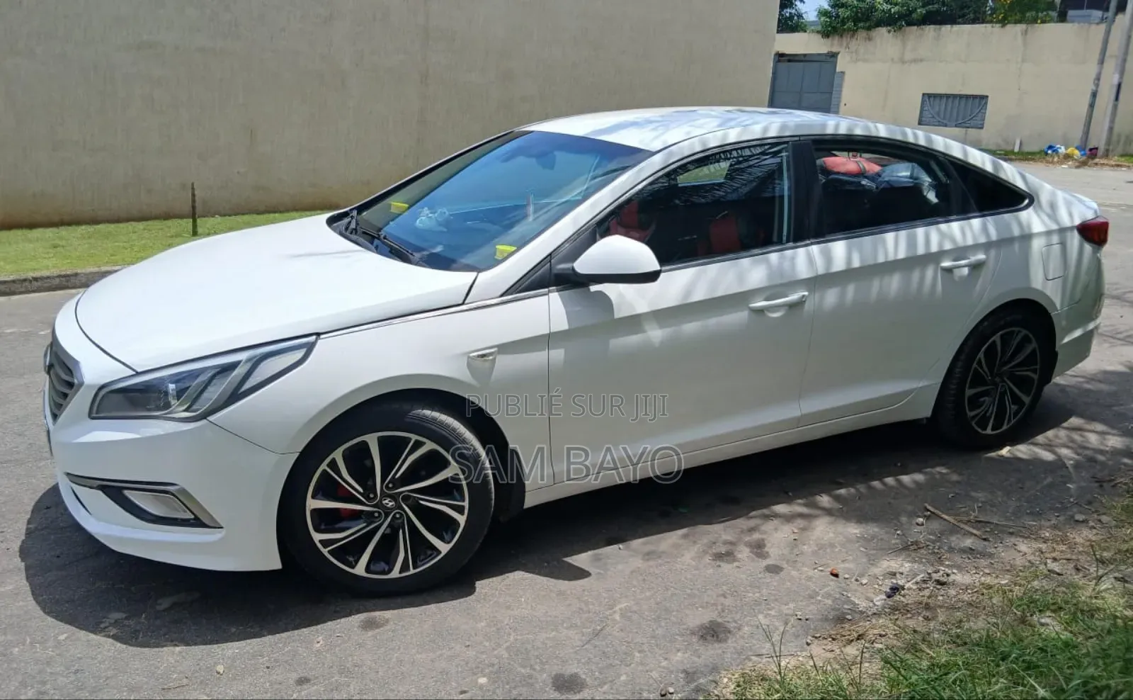 Hyundai Sonata 2017 Blanc