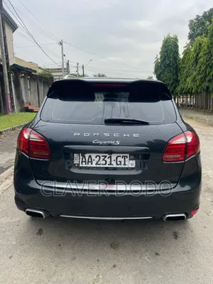 Porsche Cayenne S 2012 Noir