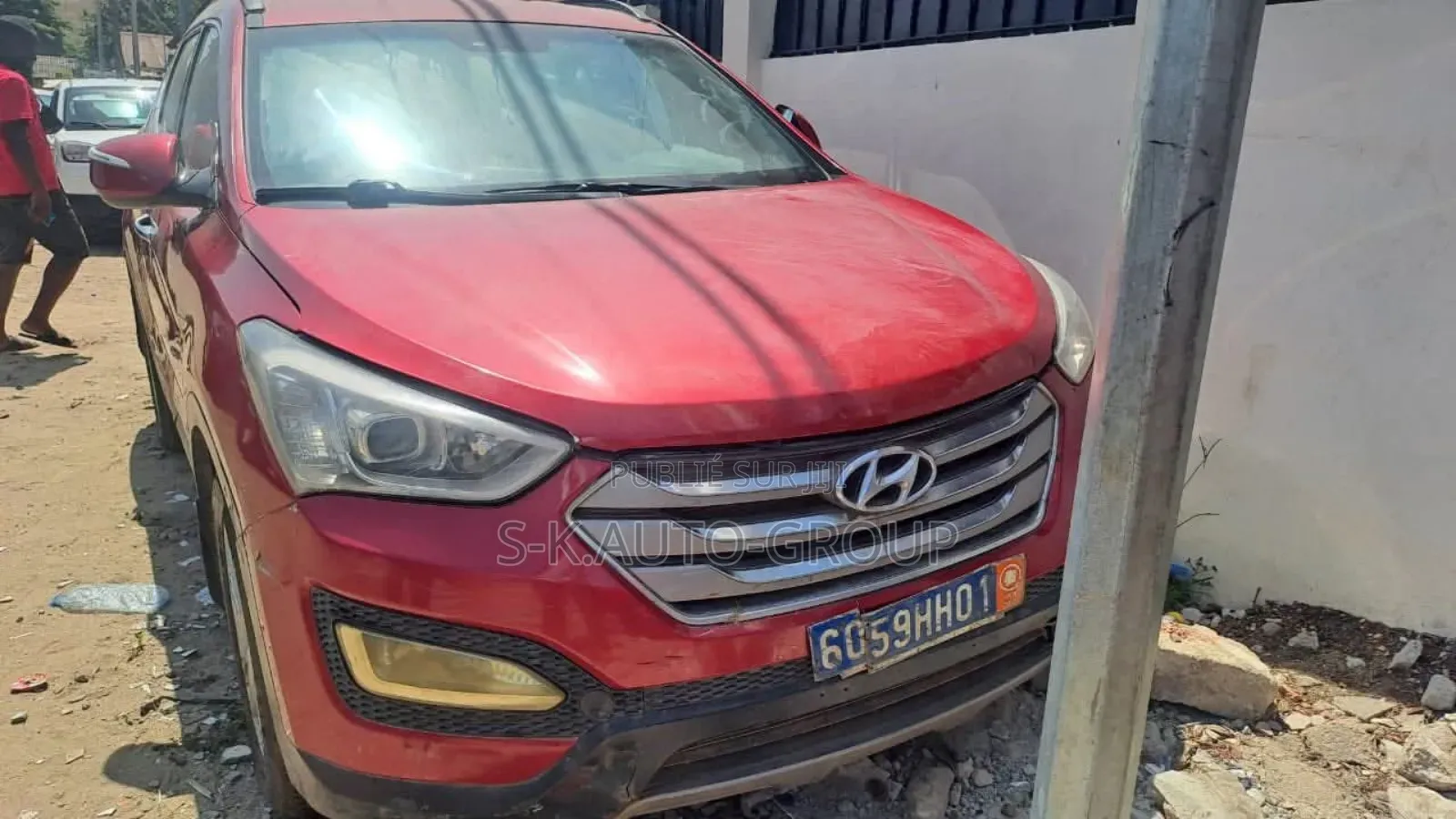 Hyundai Santa Fe 2016 Rouge