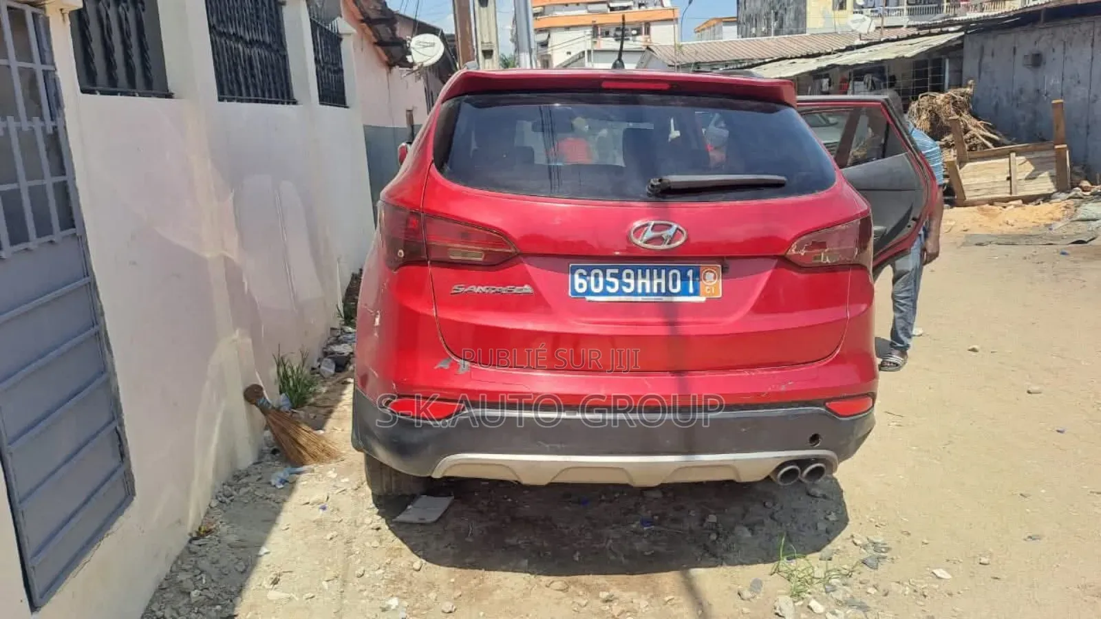 Hyundai Santa Fe 2016 Rouge